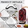 thumbnail image 4 of HELLHERO Fingerprints Pattern Univesal Food Processor Cover with Dust prevent Polyester Mixer Cover, 4 of 6