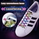thumbnail image 2 of par de cordones de zapatos planos elásticos sin atar cordones de zapatos zapatillas rápidas cordones de zapatos de bloqueo niños adultos mujeres hombres zapatos cuerdas de encaje ESPAÑA Gao Jinjia LED, 2 of 2