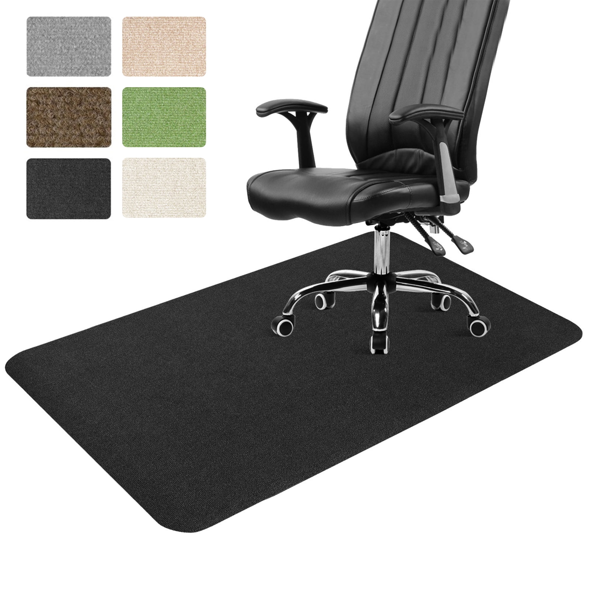 Freelung Office Chair Mat for Hard Wood Floors 48 inchx30 inch in Heavy Duty Floor Protector Clear Mat, Size: 48 x 30