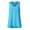 Blue, variant on LYXSSBYX Womens Tank Tops Plus Size Women's Casual Solid V-Neck Gradient Sleeveness Tops Loose Vest Blouses