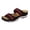Black, variant on Women Knit Embroidered Wedge Slide Sandals Wide Straps Arch Support Sandals Plus Size Spring Summer Casual,Black
