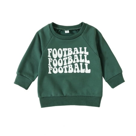 

Dpytoraw Baby Girls Boys Print Football Autumn Long Sleeve Romper Bodysuit Clothes Size 12-18 Months