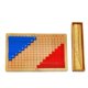 thumbnail image 1 of Juegos educativos de aprendizaje preescolar para niños pequeños, tabla de conteo de matemáticas de madera, amarillo Feliz Sencillez, 1 of 1
