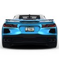 thumbnail image 4 of iPick Image for Chevrolet Corvette C8 Black Real 3K Carbon Fiber Glossy Finish License Plate Frame, Official Licensed, 4 of 6
