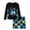 ZA Black, variant on Boys Swimwear Set Summer Shark Print Two Piece Swim Shirt and Shorts Beach Outfit for Kids Blue 8 Years-9 Years