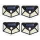 thumbnail image 1 of Paquete de 4 Luces LED Solares para Exteriores, Luz Solar PIR con Sensor de Movimiento, Luz de Pared, Resistente al Agua, Luz Solar para JardíN, 1 of 5