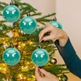 thumbnail image 5 of Colorful Pearl Christmas Ball Ornaments | Set of 12 Plastic Holiday Decorations | 6cm Tree & Ceiling Hanging Decor for Wedding & Party Display, 5 of 6