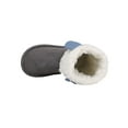 thumbnail image 4 of Boys Winter Cozy Sherpa Lined Boots Girls Animal Snow Shoes,Charcoal Size13, 4 of 4