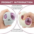 thumbnail image 4 of Squeeze Toy AWANGLUO Skull Halloween Squishy Fidget, paquete de 2, 4 of 6