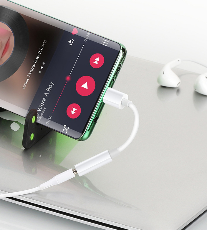 USB C to 3.5mm Audio Adapter Type C 