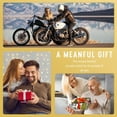 thumbnail image 6 of Motorcycle Gifts for Men, Unique Motorcycle Gifts, Best Gifts for Motorcycle Riders Men, Biker Gifts for Men, Gifts for Motorcycle Lovers, Motorcycle Christmas Throw Blanket Gifts 60"x50", 6 of 6