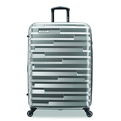 Samsonite Ziplite 4.0 Spinner Large Exp., Silver Oxide, Checked – Large ...