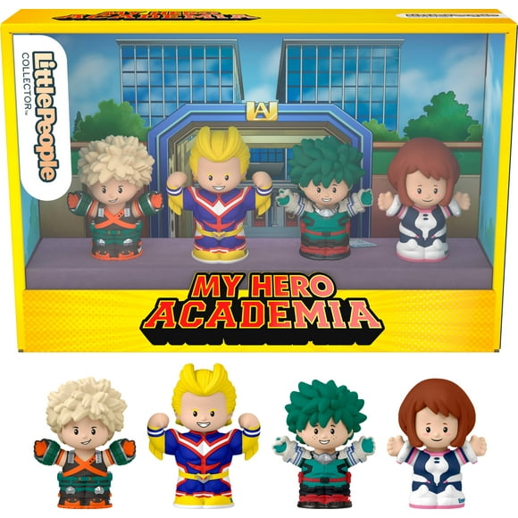 Little People Collector My Hero Academia Coffret 4 figurines
