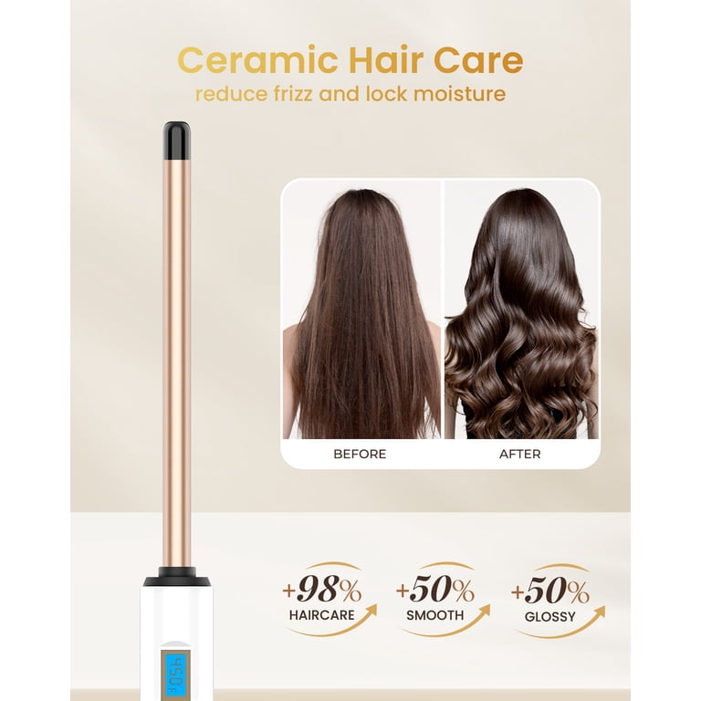 Hoson Small Curling Wand 3/8 Inch, Ceramic Barrel photo 2