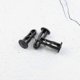 thumbnail image 4 of Hinge Bolts and Pins for Outdoor Trash Can Lids, Fits 240/120/100/60L Bins, 65mm x 18mm, Black Plastic, 3 Pairs, 4 of 5