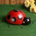 thumbnail image 2 of Metal Ladybug Wall-mounted Creative Perfect Gift Lovely Antirust Metal Beautifully Bling Color Home Decoration Wall Decor (Yellow,16 X 16 X 5cm), 2 of 7