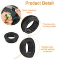 thumbnail image 5 of Uxcell 2Pack Silicone Rubber Grommets 1-5/8" Drill Hole, 1-5/16" ID Top Hat Hole Plug Grommet, 5 of 6