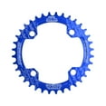 thumbnail image 4 of Pratique Rond Étroit Large Plateaux Résistant à l'Usure Léger Roue Dent Haute Résistance Pièces de Plaque avec Pignon Boulons Bleu, 4 of 9