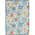 thumbnail image 3 of Waverly Sun N' Shade Indoor/Outdoor Botanical Tropical Ivory/Multi 5'3" x 7'5" Area Rug, (5' x 8'), 3 of 10
