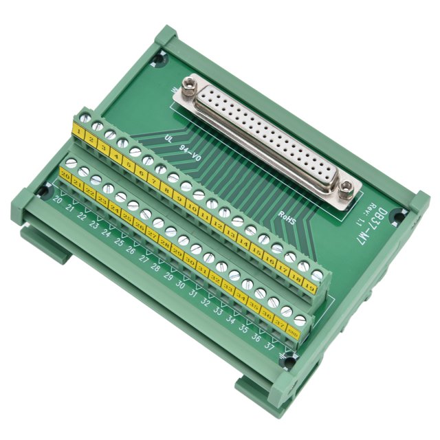 Módulo convertidor de bloque de terminales, Placa adaptadora de placa de terminales Módulo adaptador de terminal Bloque de terminales Uso conveniente