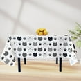 thumbnail image 5 of Disposable Plastic Tablecloths Cute Cat Print Waterproof Oil Proof Rectangular Picnic Table Cover for Party Supplies 2 Pack, 5 of 6