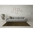 thumbnail image 3 of Ahgly Company Indoor Rectangle Abstract Brown Contemporary Area Rugs, 6' x 9', 3 of 4