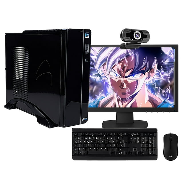 Pc computadora intel dual core cámara web HD 8gb ram 960gb SSD monitor 21.5" FULL HD Intel pc, armada, intel