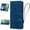 Blue, variant on Nalacover for Google Pixel 8 Wallet Case, Flower Cat Embossed Pattern Magnetic Premium PU Leather Soft Silicone Shockproof Cover with Card Slots Holder Kickstand Flip Folio Case,Blue