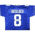 thumbnail image 3 of Seattle Seahawks Matt Hasselbeck Autographed Blue Throwback Jersey Beckett BAS Witness 230045, 3 of 5
