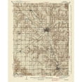thumbnail image 3 of USGS 12x14 Black Modern Framed Museum Art Print Titled - Seward Nebraska Quad - USGS 1939, 3 of 5