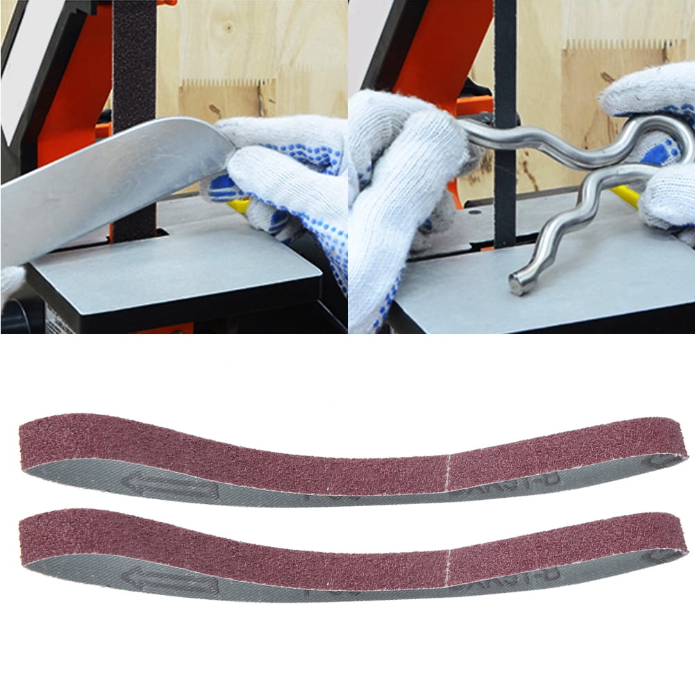 GXK51B 10 PCS Abrasive Tool, Sanding Belt, Circular Aluminum Oxide