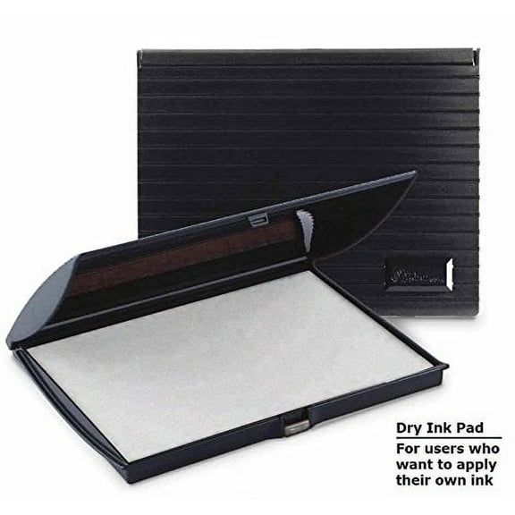 Infusion 5" x 7" Large Stamp Ink Pad for Rubber Stamps, Your Go To Large Stamp Ink Pad for Bright Color, Even Coverage and Durability, Dry (No Ink) Stamp Pad