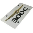 thumbnail image 2 of Chrysler Wing Dual Logo 300C License Plate (Chrome), 2 of 3