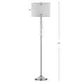 thumbnail image 3 of SAFAVIEH Fairmont 60 in. Glam Clear Crystal Floor Lamp with 100% Off-White Cotton Shade, 3 of 6