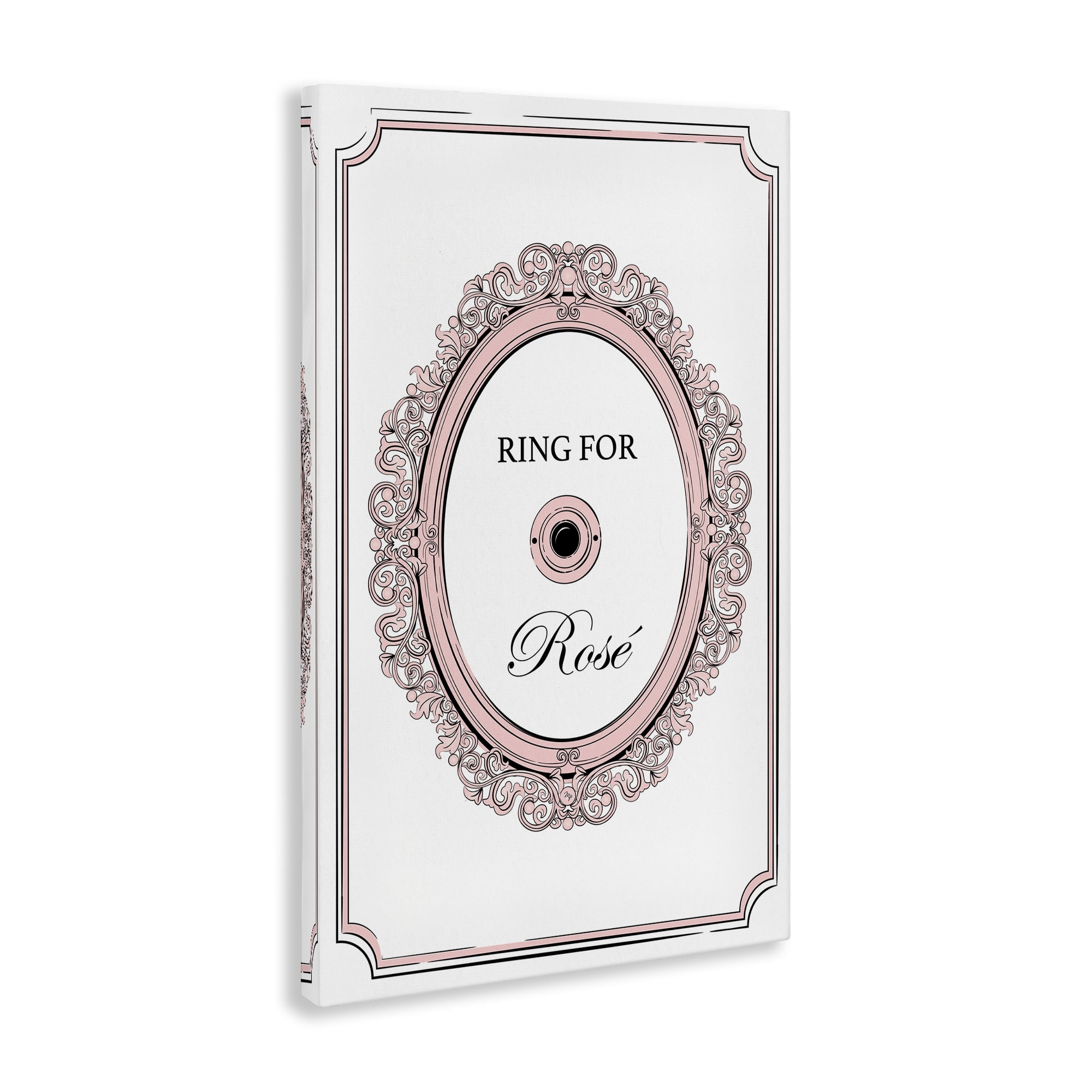 Stupell Industries Ring for Rose Food & Beverage Painting Wrapped Canvas Art Print Wall Art, 20 x 30