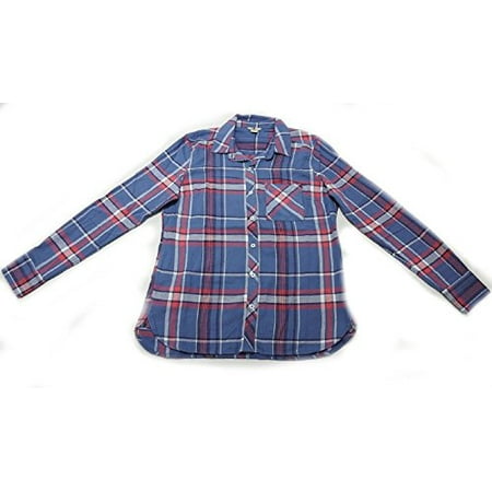 Woolrich Flannel Shirt - Woolrich Flannel Shirt Womens Blue Skies Large