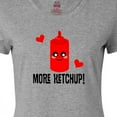 thumbnail image 4 of Inktastic Ketchup Lover Funny Women's T-Shirt, 4 of 5