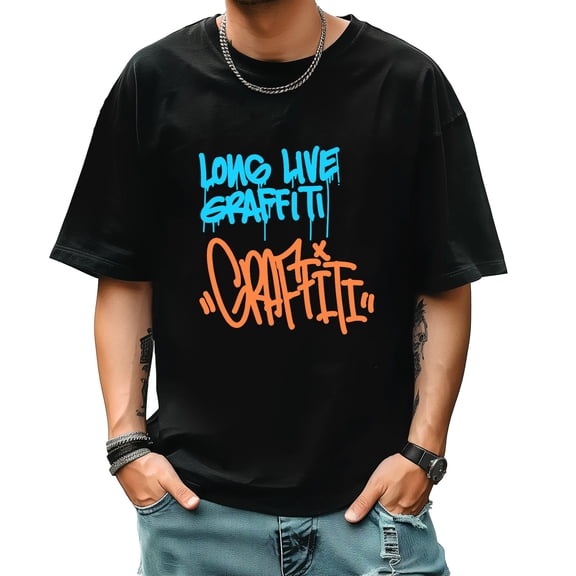 Men's Short Sleeve Graphic T shirt Collection Summer New Trend Sports Shirt Select