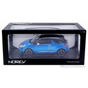 2011 Citroen DS3, Belle Blue - Norev 181539 - 1/18 Scale
