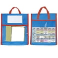 thumbnail image 4 of Bolsa de almacenamiento de libros para niños, bolsa de portátil de poliéster capacidad para niños y niñas - Azul CUTICAT Bolsas de libros portátiles, 4 of 8