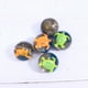 thumbnail image 2 of FELTECHELECTR 5 pelotas de goma con diseño de tortuga marina para saltar, divertidas y transparentes, juguetes cognitivos para niños (colores surtidos)., 2 of 6