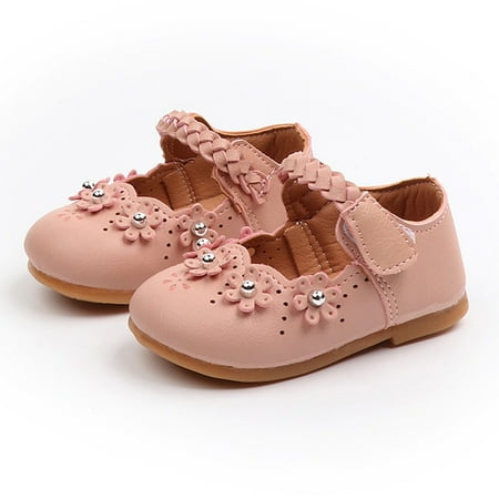

Juebong Kids Toddler Infant Baby Boys Girls Autumn Flock Solid Casual Shoes Sneakers Pink Size 15