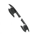 thumbnail image 2 of Para -V Vezel 2021 2022 Fibra de Carbono Manija de Puerta Delantera Tazón Cubierta Embellecedor Moldura de Retención Patrón de Fibra de Carbono, 2 of 5
