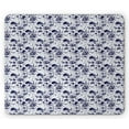 thumbnail image 1 of Aquatic Mouse Pad, Pattern of Underwater Animals Jellyfish Octopus Starfish Turtles, Rectangle Non-Slip Rubber Mousepad, Pale Cadet Blue Indigo, by Ambesonne, 1 of 2