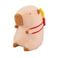 thumbnail image 3 of Peluche de carpincho de juguete, suave, coleccionable, de dibujos animados, para decoración de habitación de niños. Papas fritas y S, 3 of 9