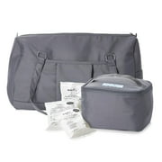 Evenflo Feeding Grey Pumping Accessories Tote - 33 Count, 1 Pack