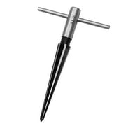 T Handle Taper Reamer Hand Held Tapered Hole Reaming Tool The Reamer Creates Precisely Sized Holes Up to 16mm In Diameter