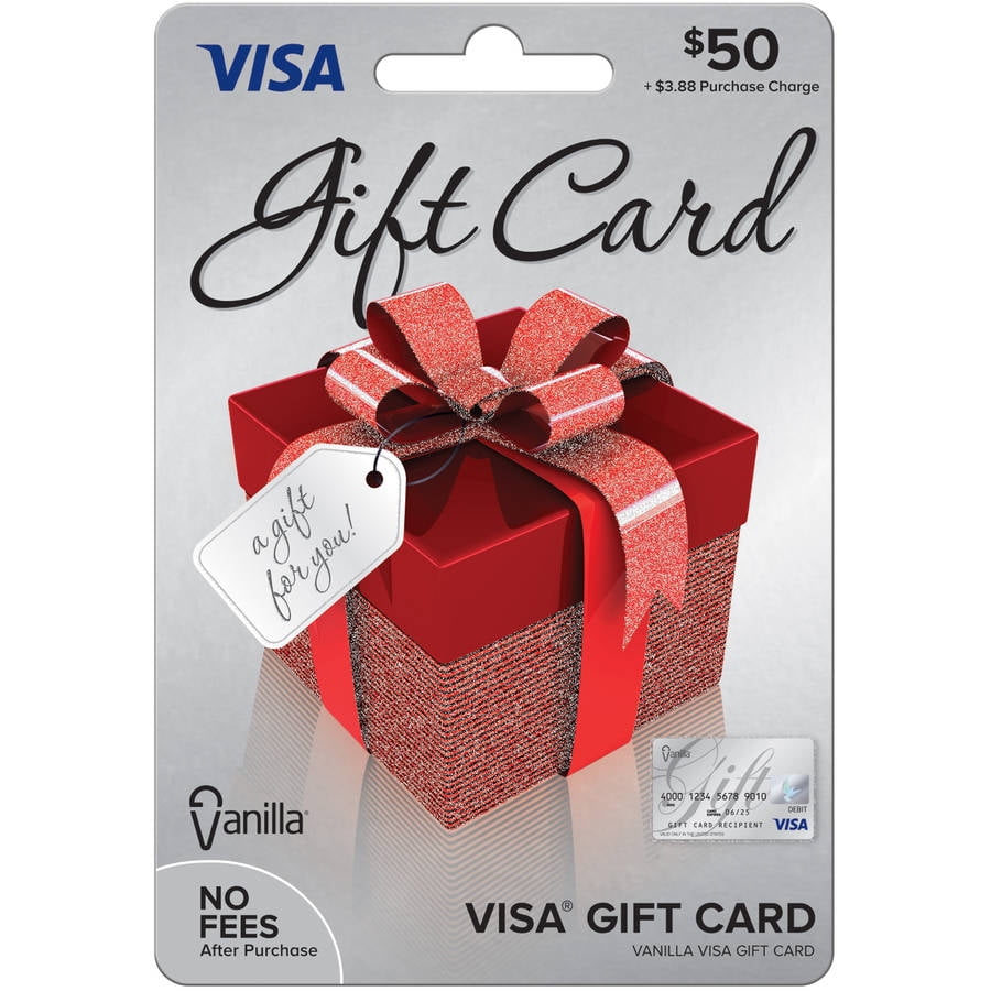 Visa 50 Gift Card Walmart Com Walmart Com