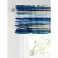 thumbnail image 6 of Valances for Windows Abstract Modern Rod Pocket Cafe Window Treatments Valance Curtains for Kitchen Bathroom Laundry Basement Windows 42"x12", 6 of 9
