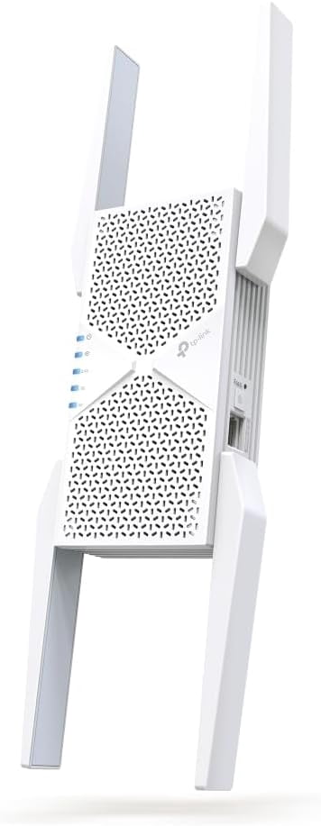 Restored: TP-Link-RE655BE | BE11000 Tri-Band Wi-Fi 7 Range Extender (Refurbished)